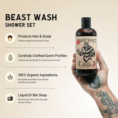 Beast Wash Shower Set